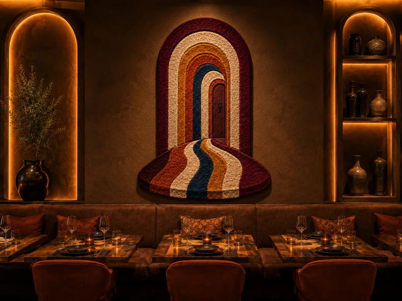 Étude d’espace · Art mural